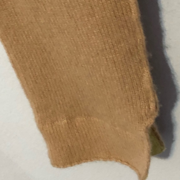 Anthropologie Moth 100% Cashmere Cowl Neck Top - Picture 3 of 9